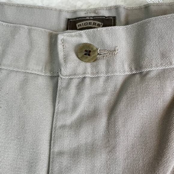 Riders casuals 18M light tan 37 x 31 high rise JEANS women - Picture 3 of 11